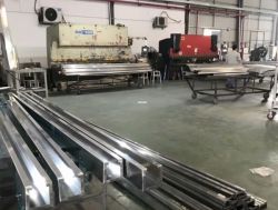 室內鋁單板成型中